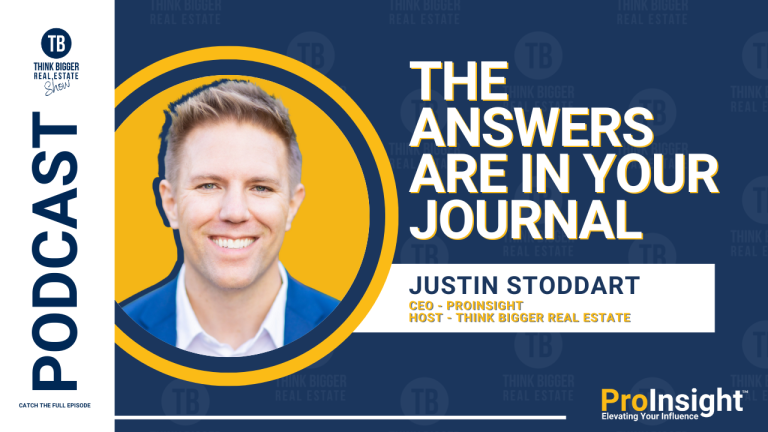 Justin Stoddart Podcast The Answers Are In Your Journal