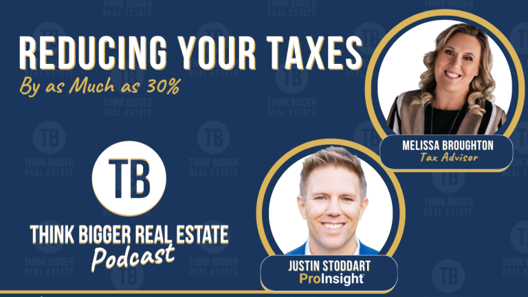Justin Stoddart Podcast Reducing Your Taxes with Melissa Broughton